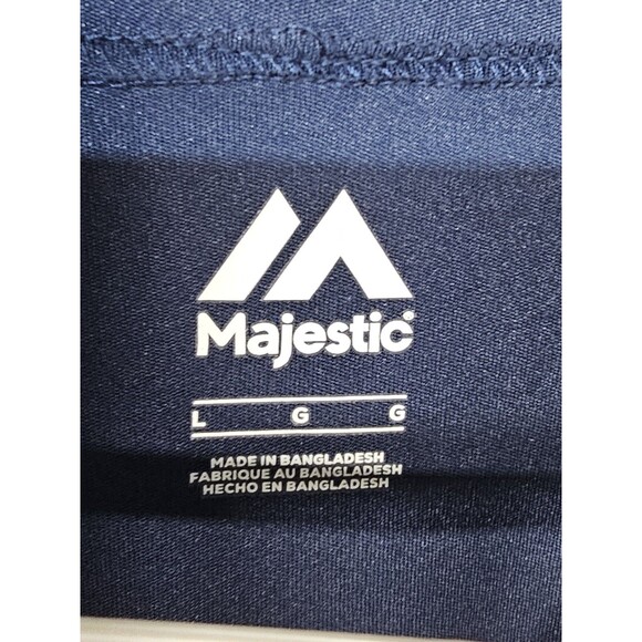 Majestic Milwaukee Brewers Button Up Size Large Baseball Jersey - Picture 3 of 3